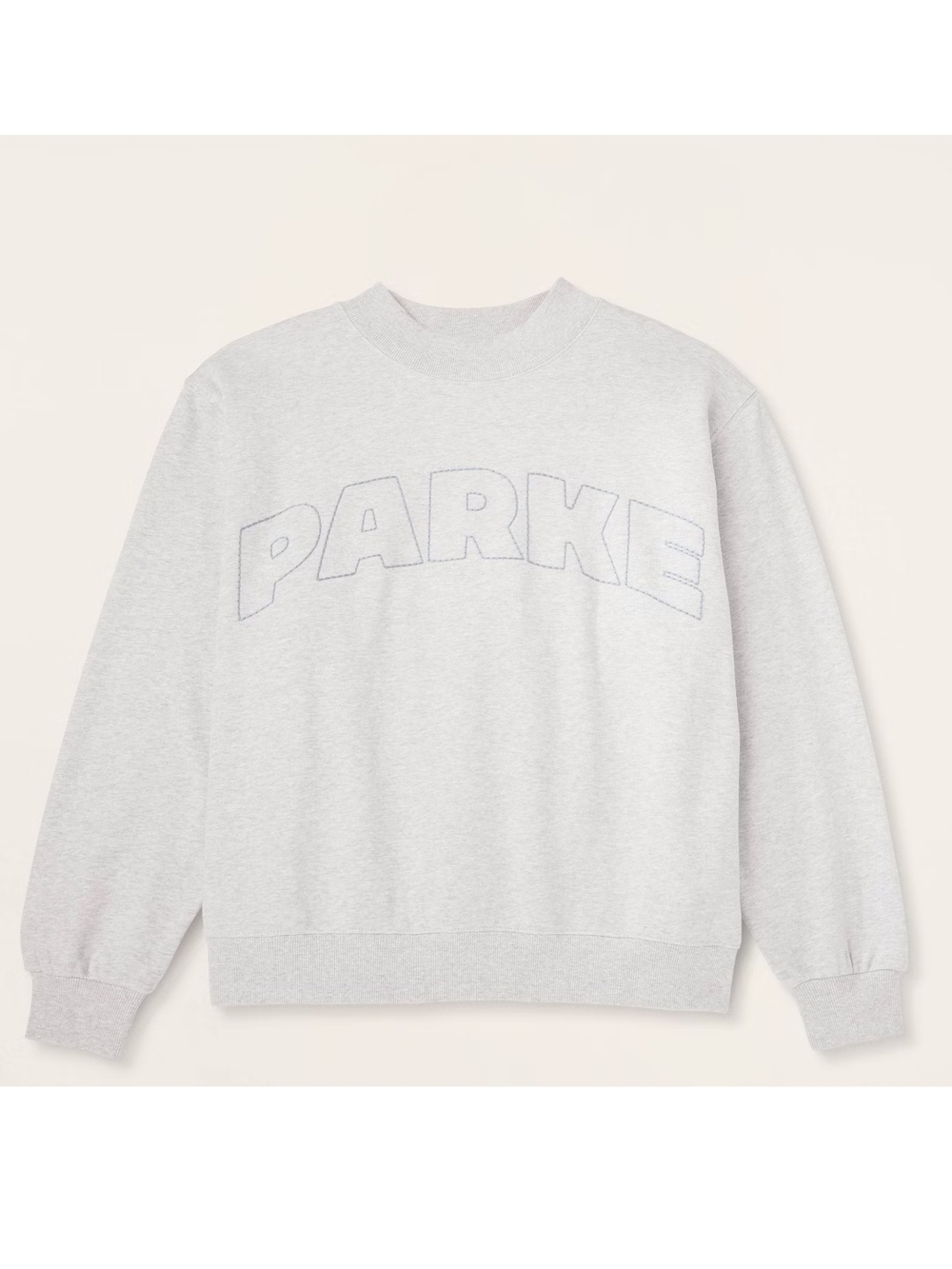 Parke x Target Mockneck Pullover Sweatshirt - Heather Grey (S/M)